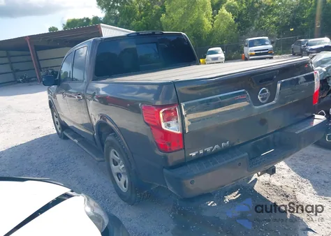 2017 Nissan Titan Platinum Reserve z USA, uszkodzony, nr VIN 1N6AA1E64HN502493